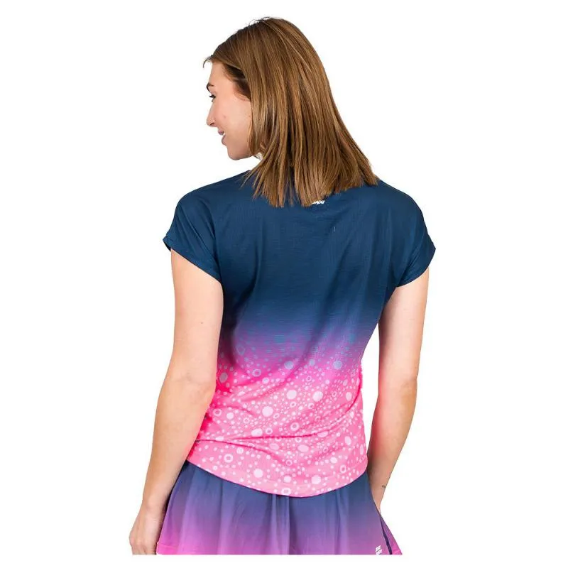 Bidi Badu Colortwist Pink Dark Blue Women's T-Shirt