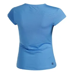 Bidi Badu Colortwist V-Neck Blue Women's T-Shirt