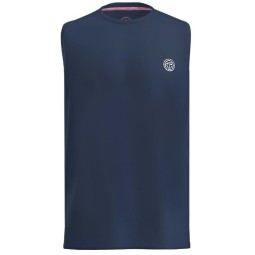 Bidi Badu Crew Dark Blue White T-Shirt