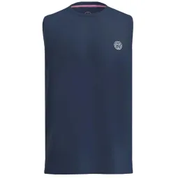 Bidi Badu Crew Dunkelblau Weiß T-Shirt