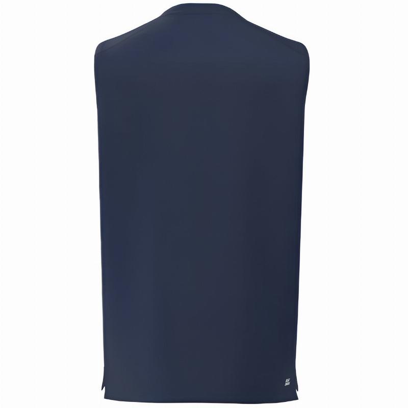 Bidi Badu Crew Dark Blue White T-Shirt