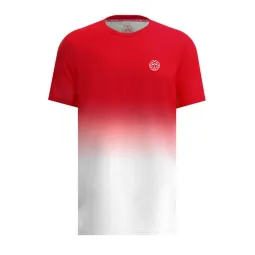 Bidi Badu Crew Gradiant Rouge Blanc T-shirt Junior