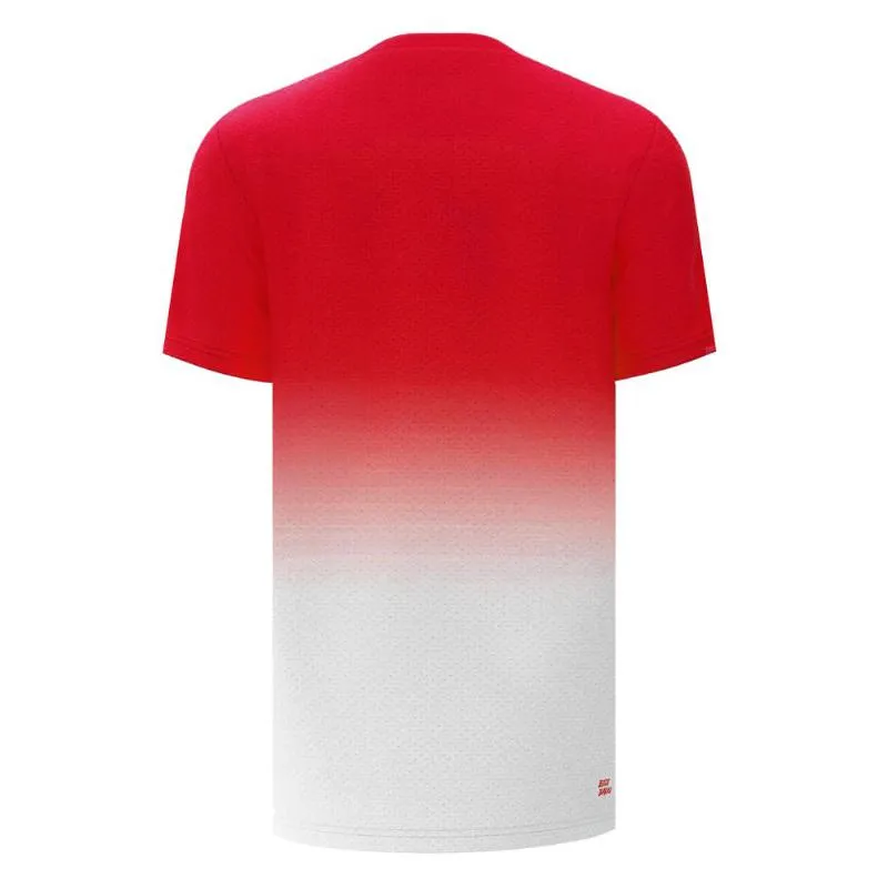 Bidi Badu Crew Gradiant Red White Junior T-Shirt