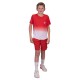 Bidi Badu Crew Gradiant Red White Junior T-Shirt