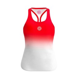 Bidi Badu Crew Gradiant Red White Women''s T-Shirt