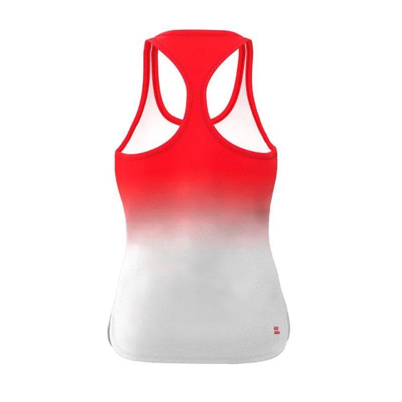 Bidi Badu Crew Gradiant Red White Women''''s T-Shirt