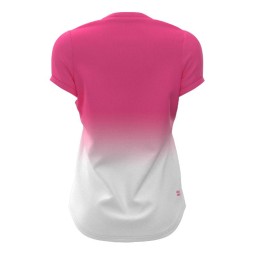 Bidi Badu Crew Gradiant Tee Pink White Women''s T-Shirt