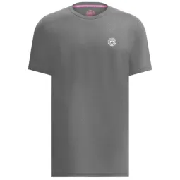 Bidi Badu Crew T-Shirt Grey White
