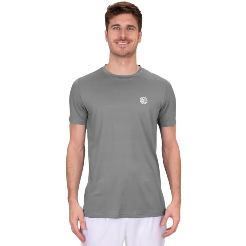 Bidi Badu Crew T-Shirt Grey White