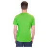 Camiseta Bidi Badu Crew Inside Out V-Neck Verde Neon Azul Oscuro