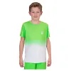 Camiseta Bidi Badu Crew Gradiant Green Neon Blanco Junior