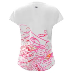 Camiseta Bidi Badu Decoration Capsleeve Blanco Mujer