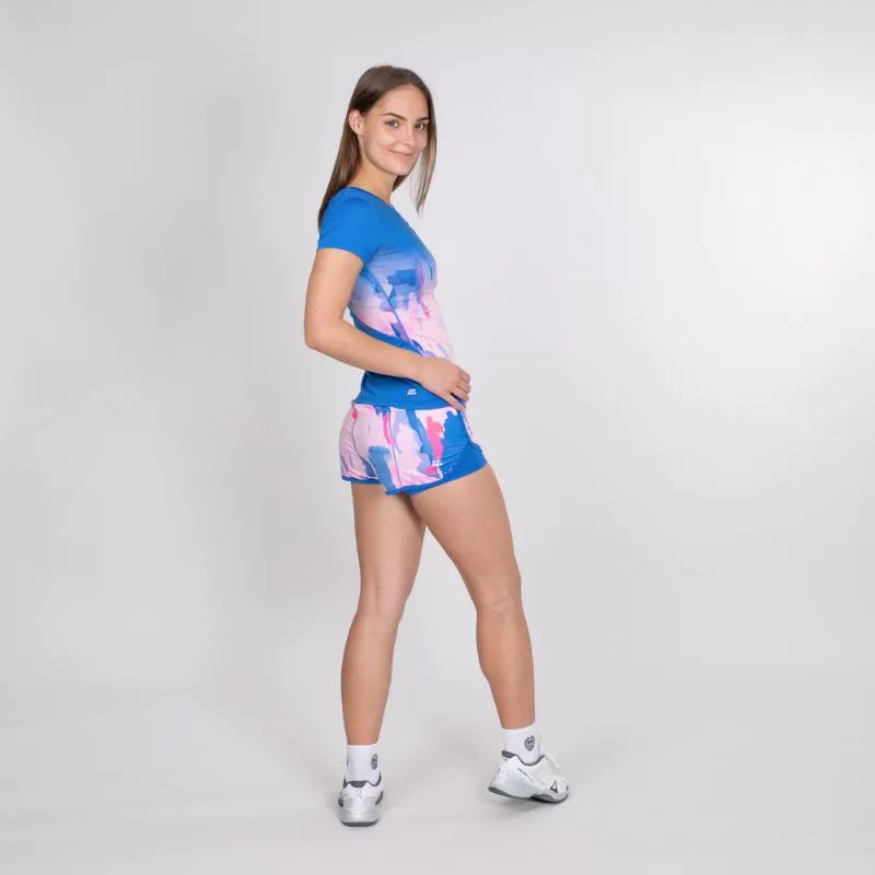 T-shirt Bidi Badu Eve Tech Blue Pink Women