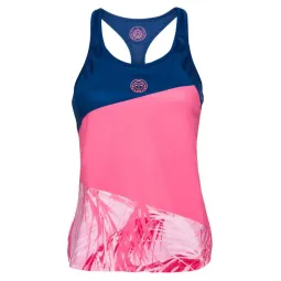 Bidi Badu Fleur Dark Blue Berry Pink T-Shirt