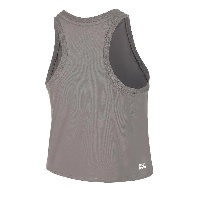 Camiseta Bidi Badu Good Vibes Chill Gris Aqua Mujer