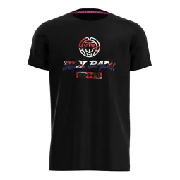 Camiseta Bidi Badu Good Vibes Logo Tee Negro