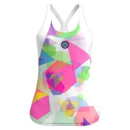 Camiseta Feminina Bidi Badu Kaleido White Mix