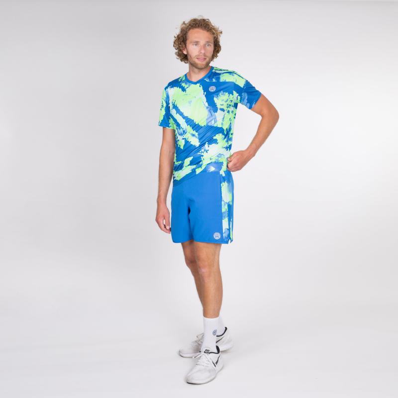 Camiseta Bidi Badu Madu Azul Verde Fluor - Barata Oferta Outlet