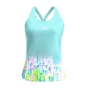 Camiseta Bidi Badu Melbourne Aqua Mix Mujer