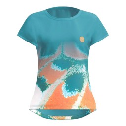 Bidi Badu Melbourne Capsleeve Petroleo Orange Junior T-Shirt