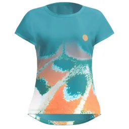 Bidi Badu Melbourne Capsleeve Petroleum T-Shirt Orange Women