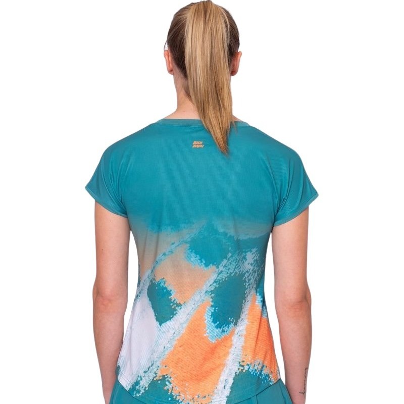 Bidi Badu Melbourne Capsleeve Petroleum T-Shirt Orange Women