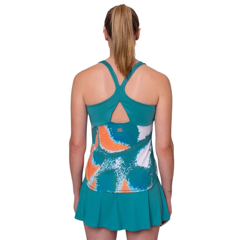 Camiseta Feminina Bidi Badu Melbourne Petroleum Laranja