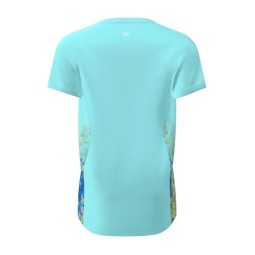 Camiseta Bidi Badu Melbourne V-Neck Aqua Mix