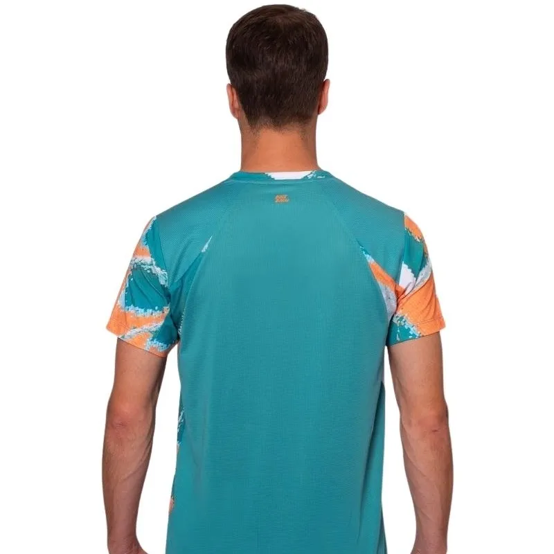 Bidi Badu Melbourne V-Neck Petroleo Orange T-Shirt