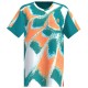 Bidi Badu Melbourne V-Neck Petroleo Orange Junior T-Shirt