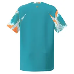 Bidi Badu Melbourne V-Neck Petroleo Orange Junior T-Shirt