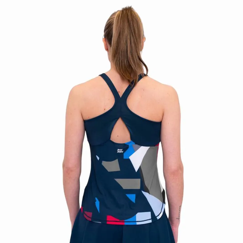 Bidi Badu New York Dark Blue Red Women''''s T-Shirt