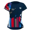 Bidi Badu New York Capsleeve Dark Blue Red Women's T-Shirt