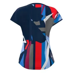 Bidi Badu New York Capsleeve Dark Blue Red Women's T-Shirt