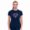 Bidi Badu New York Chill Dark Blue Red Women''''s T-Shirt