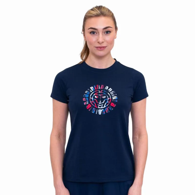 Bidi Badu New York Chill Dark Blue Red Women''''s T-Shirt