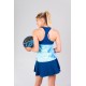 Camiseta Bidi Badu Padel Aluna Aqua Azul Oscuro - Barata Oferta Outlet