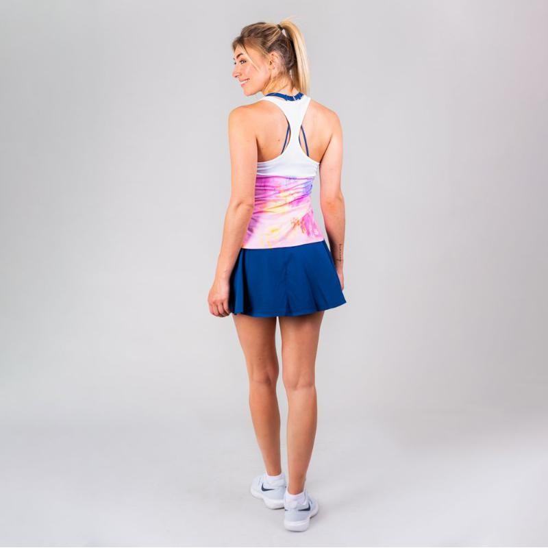 Camiseta Bidi Badu Padel Aluna Rosa Blanco - Barata Oferta Outlet