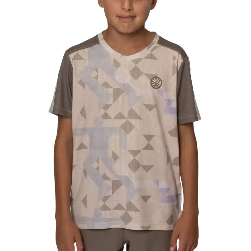Bidi Badu Paris Beige Brown Junior T-Shirt