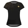 Bidi Badu Paris Capsleeve Black Gold Women's T-Shirt