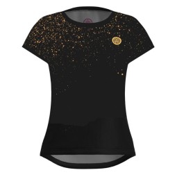 Bidi Badu Paris Capsleeve Black Gold Women''s T-Shirt