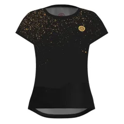 Bidi Badu Paris Capsleeve Black Gold Women's T-Shirt