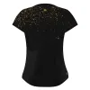 Bidi Badu Paris Capsleeve Black Gold Women's T-Shirt