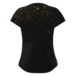 Bidi Badu Paris Capsleeve Black Gold Women's T-Shirt