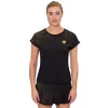 Bidi Badu Paris Capsleeve Black Gold Women's T-Shirt