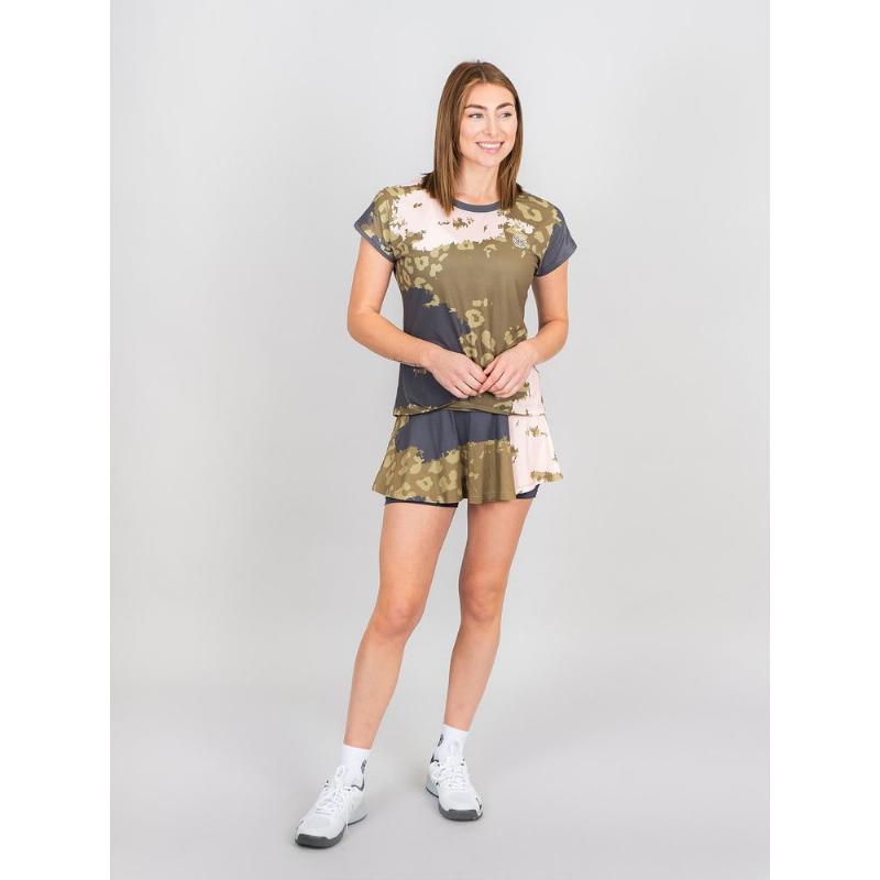 Bidi Badu Pure Wild Olive Dark Grey Women''s T-Shirt