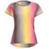 Camiseta Bidi Badu Spectrum Capsleeve Marron Amarillo Mujer