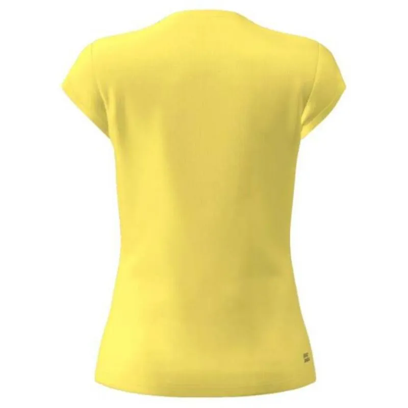 Camiseta Bidi Badu Spectrum V-Neck Amarillo Mujer