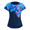 Bidi Badu Spike Capsleeve Dark Blue Women's T-Shirt
