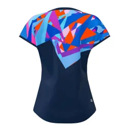 Bidi Badu Spike Capsleeve Dark Blue Women's T-Shirt